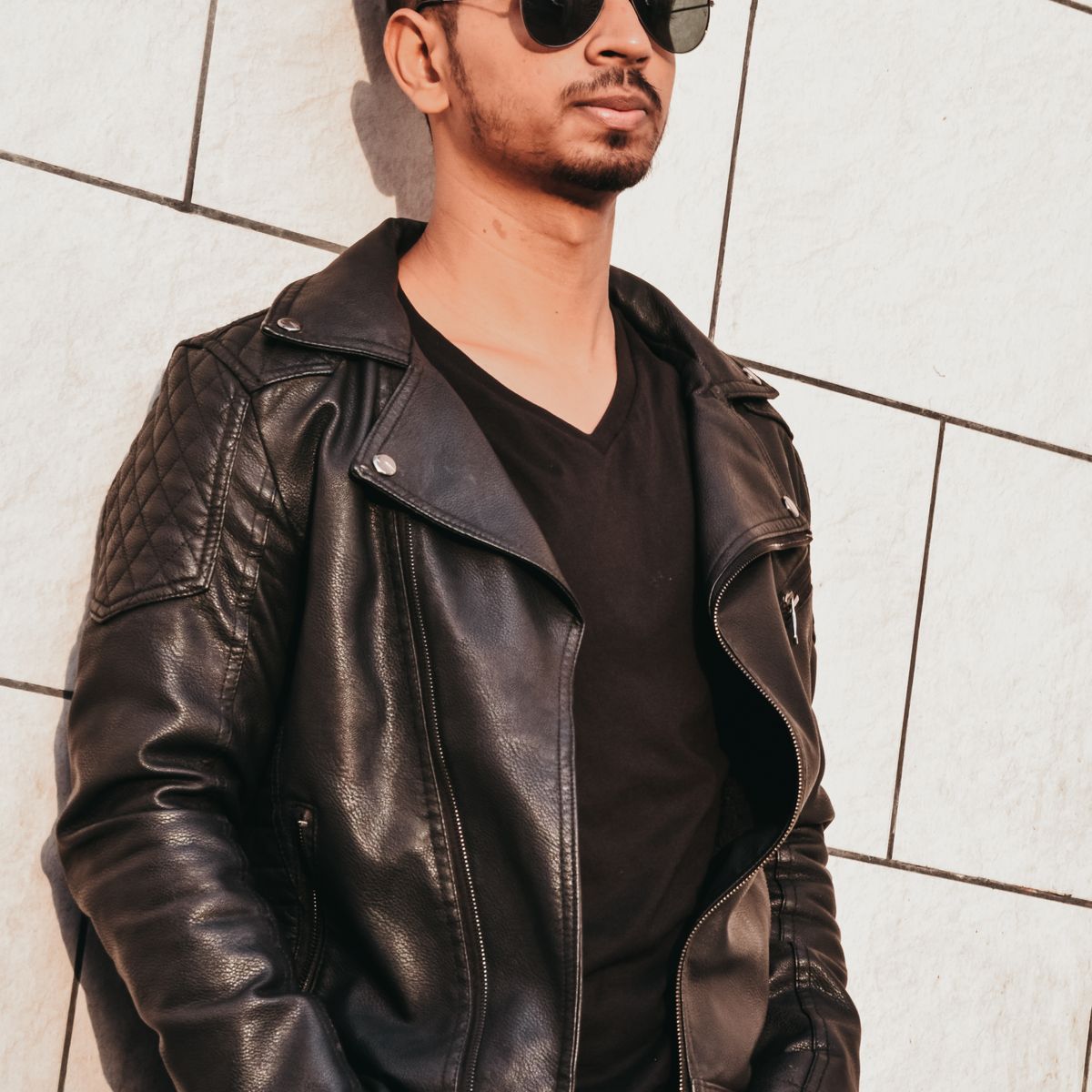 Leather Biker Jacket