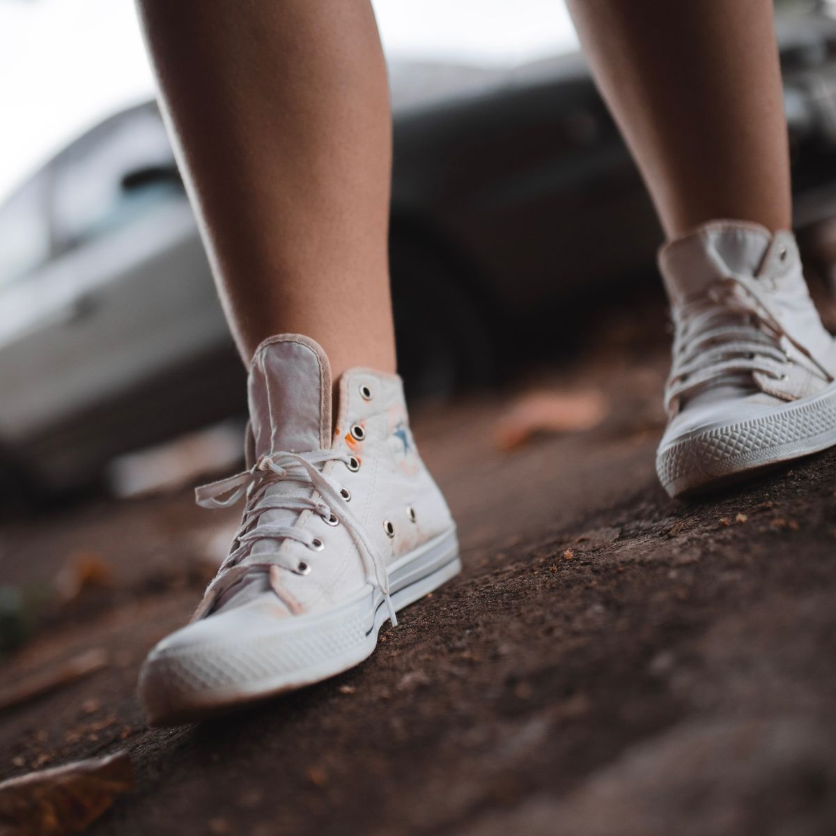 Classic White Sneakers