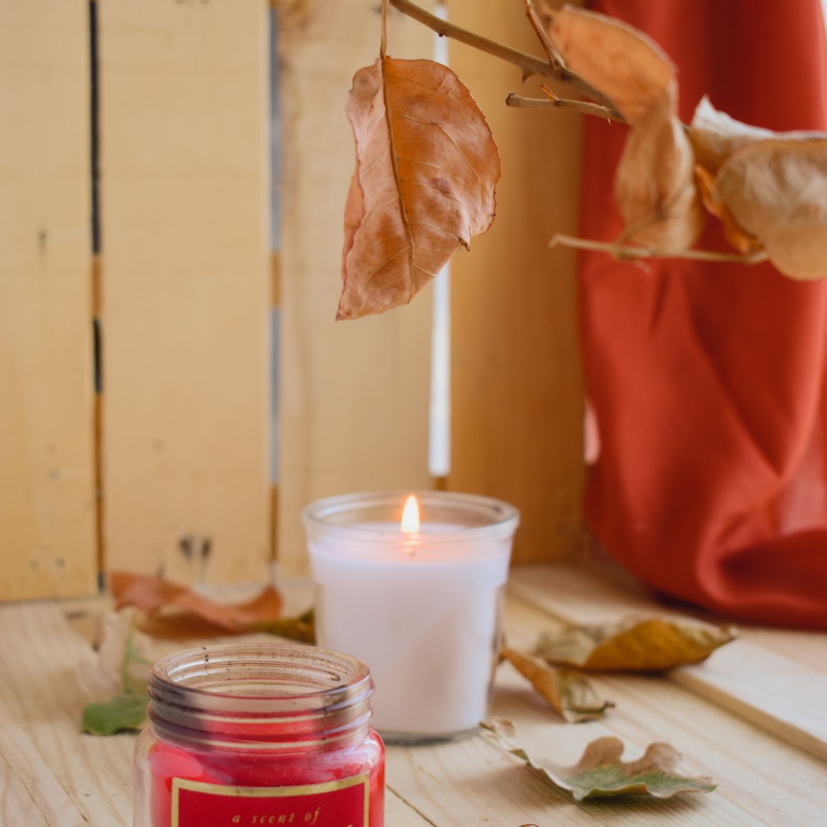 Soy Scented Candle Trio — second view