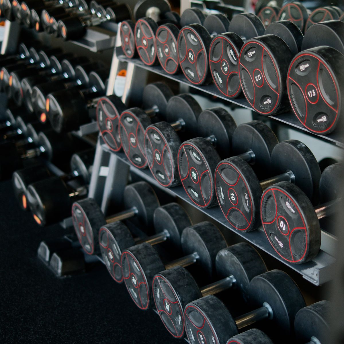 Rubber Hex Dumbbell